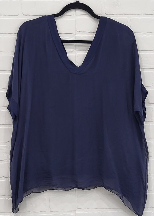 Shine Silk Set Short Sleeve