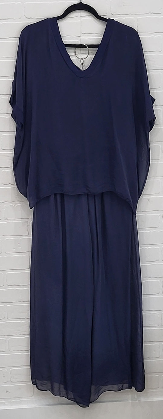 Shine Silk Set Short Sleeve