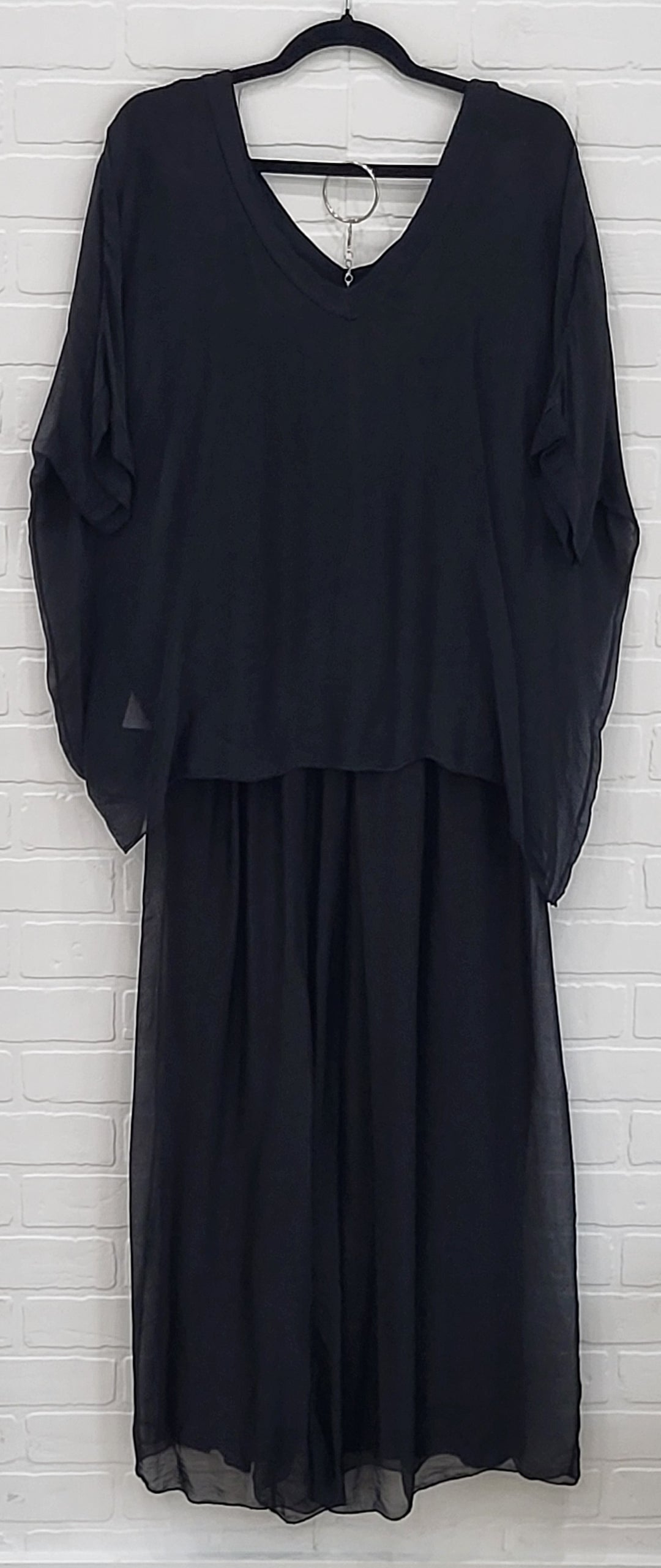 Shine Silk Set Short Sleeve