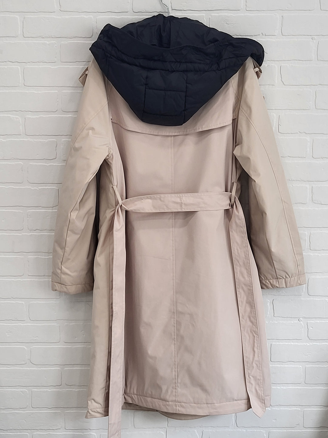 Bilin Quilted HoodieTrench Coat