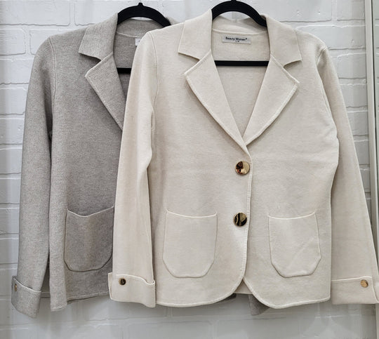 Knit Blazer by Beaty Women