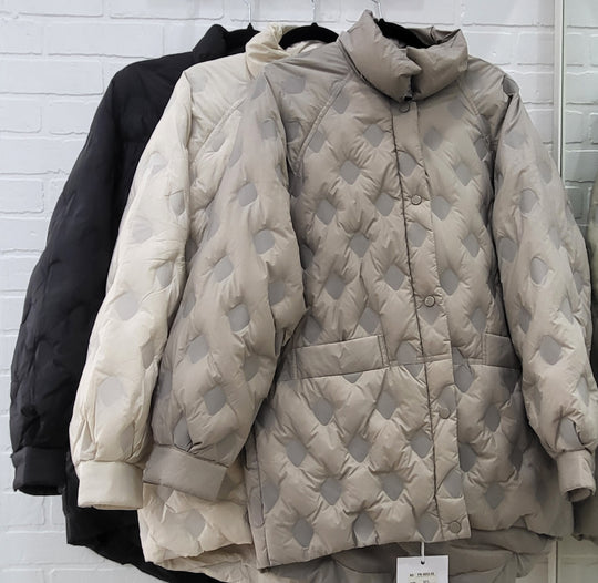 Light Weight Puffy Coat by Lerisia