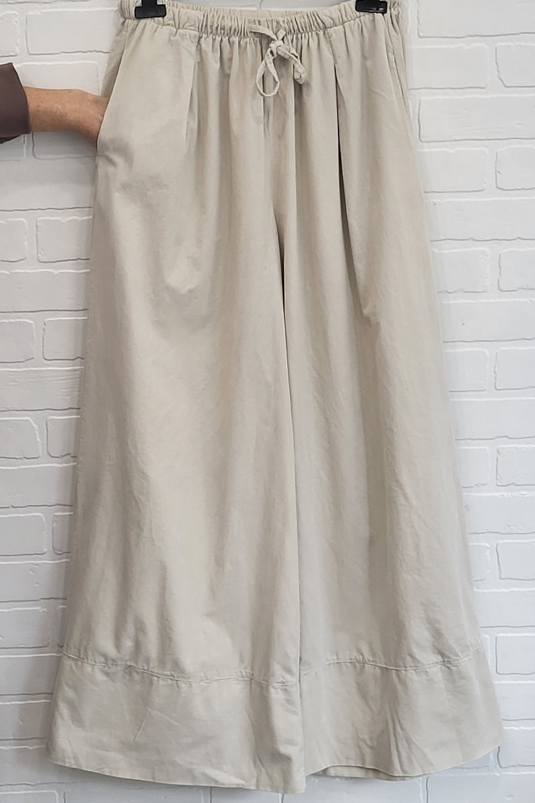 Wide Leg Corduroy Trousers