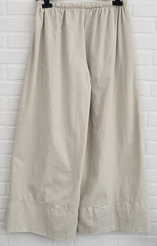Wide Leg Corduroy Trousers