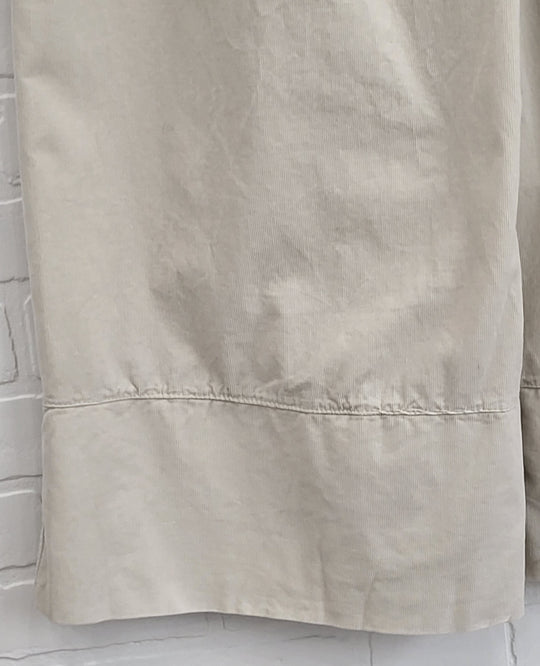 Wide Leg Corduroy Trousers