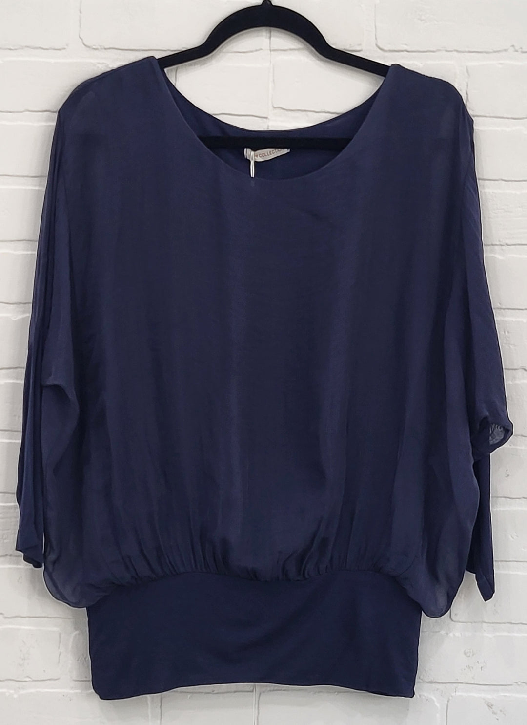 Silk Blend Lined Blouse