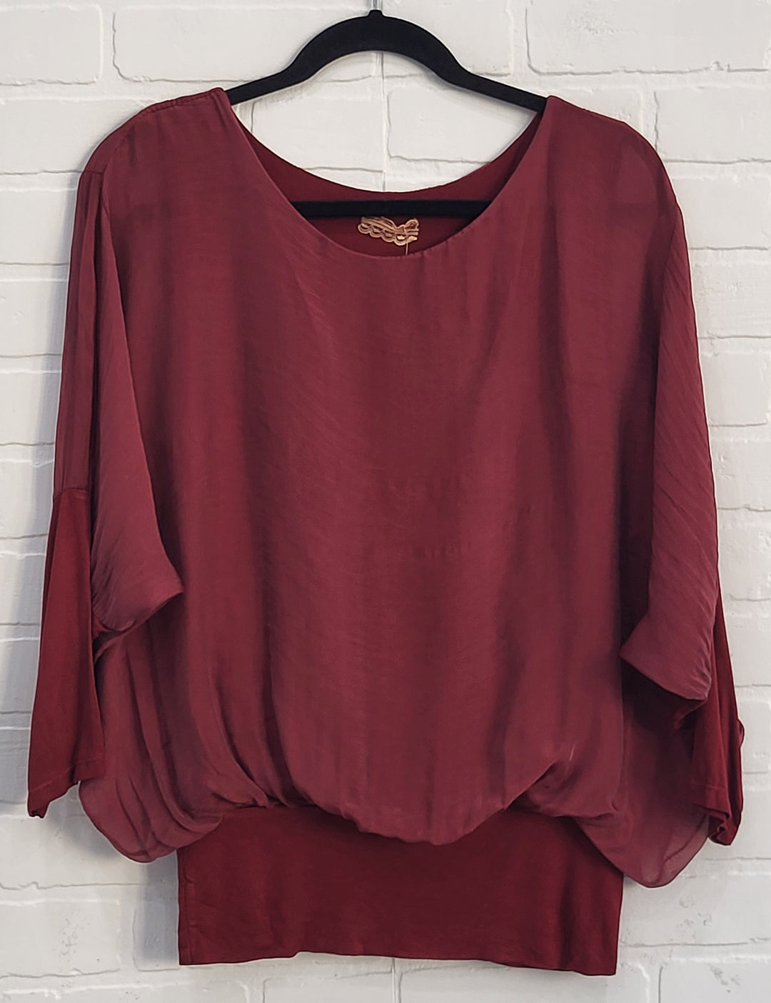 Silk Blend Lined Blouse