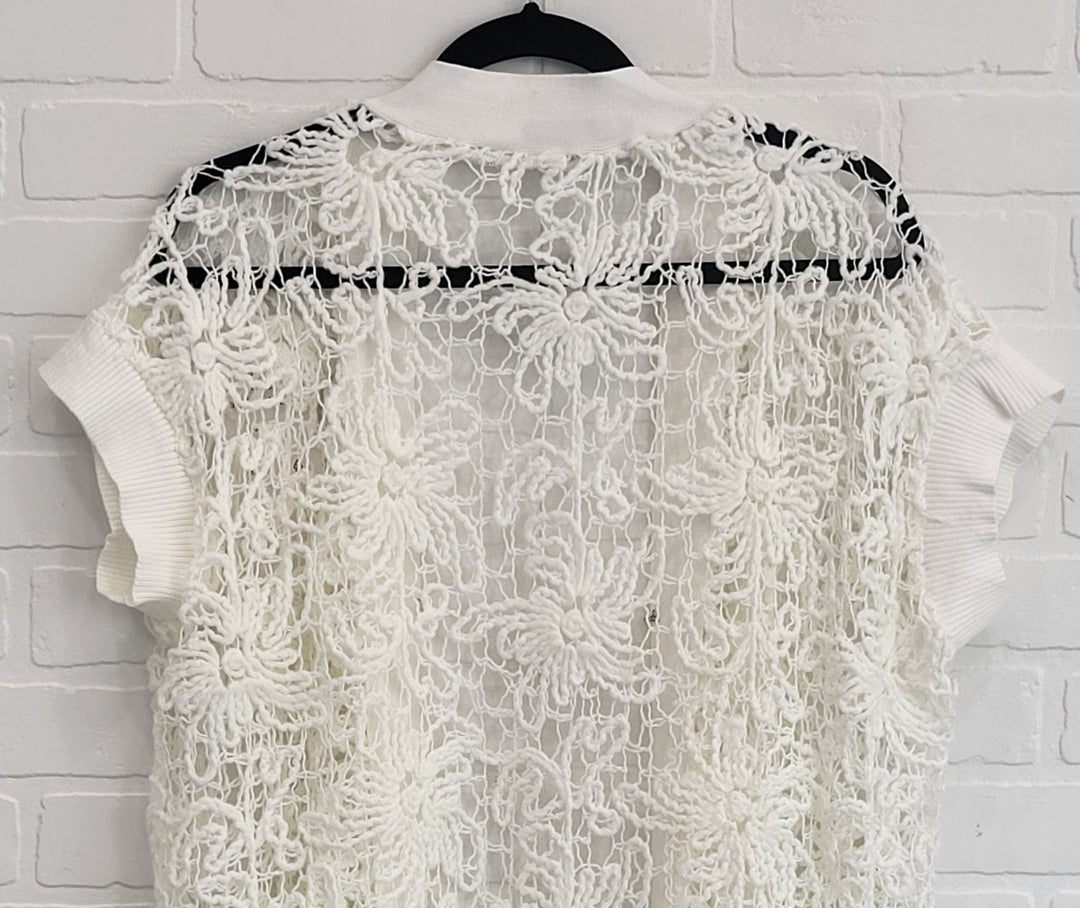 Chic Long Lace Jacket