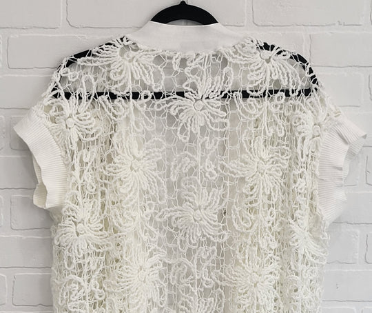 Chic Long Lace Jacket