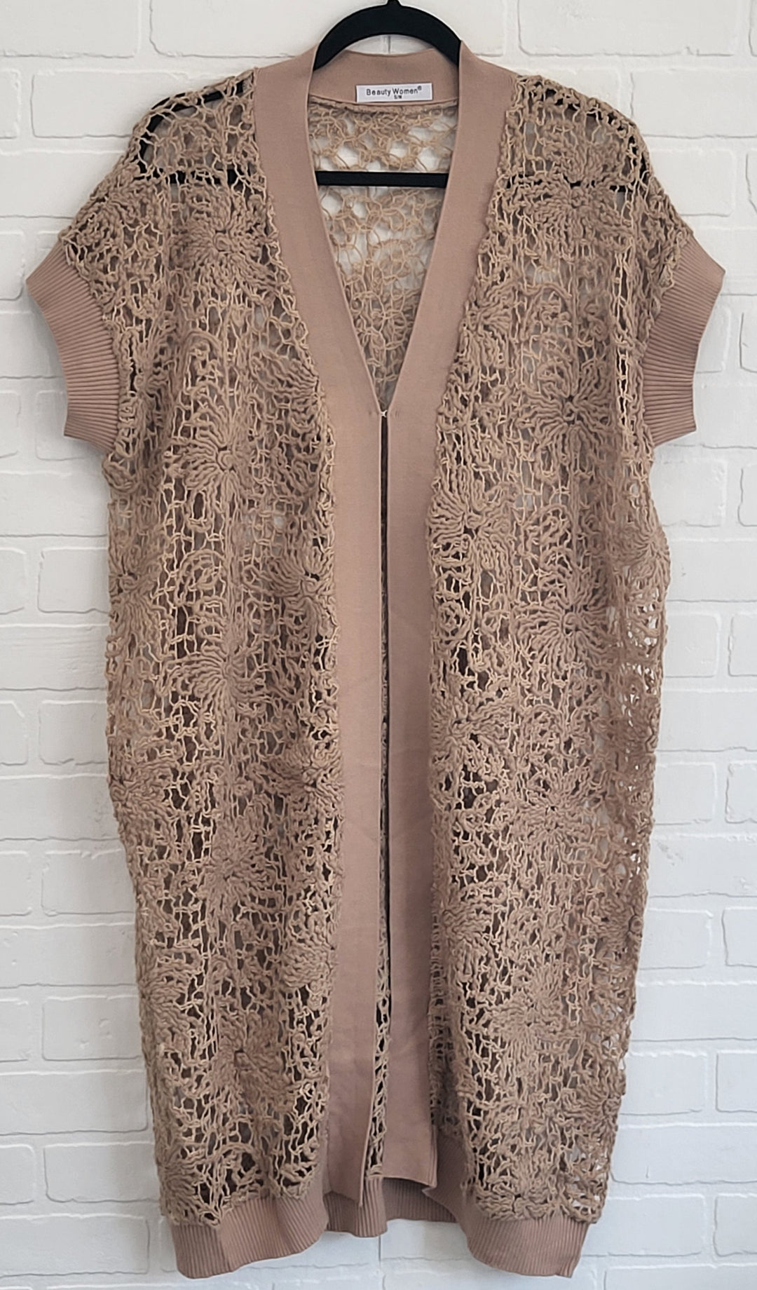 Chic Long Lace Jacket