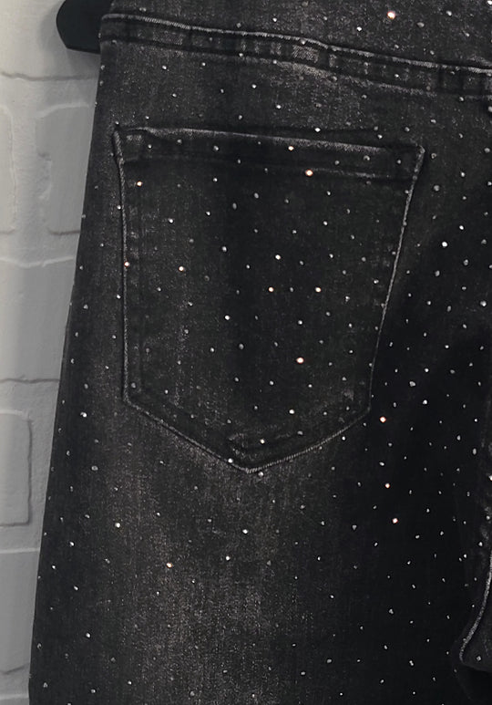 Sparkly Wide Leg Denim by Jack Berry