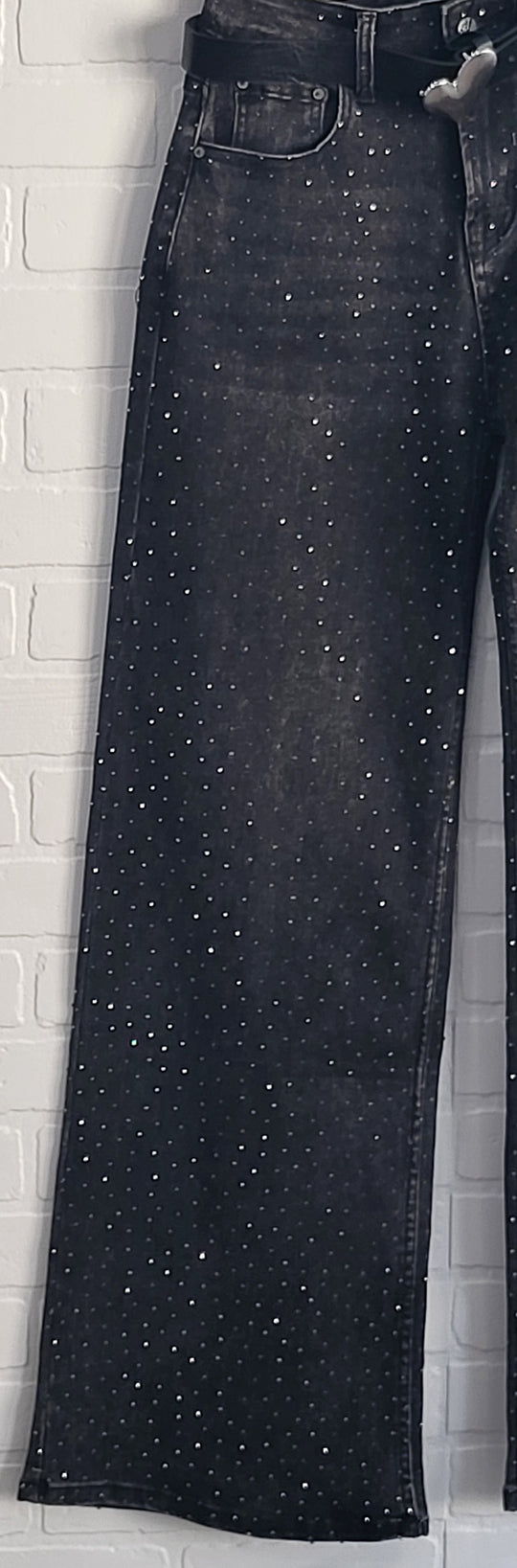 Sparkly Wide Leg Denim by Jack Berry