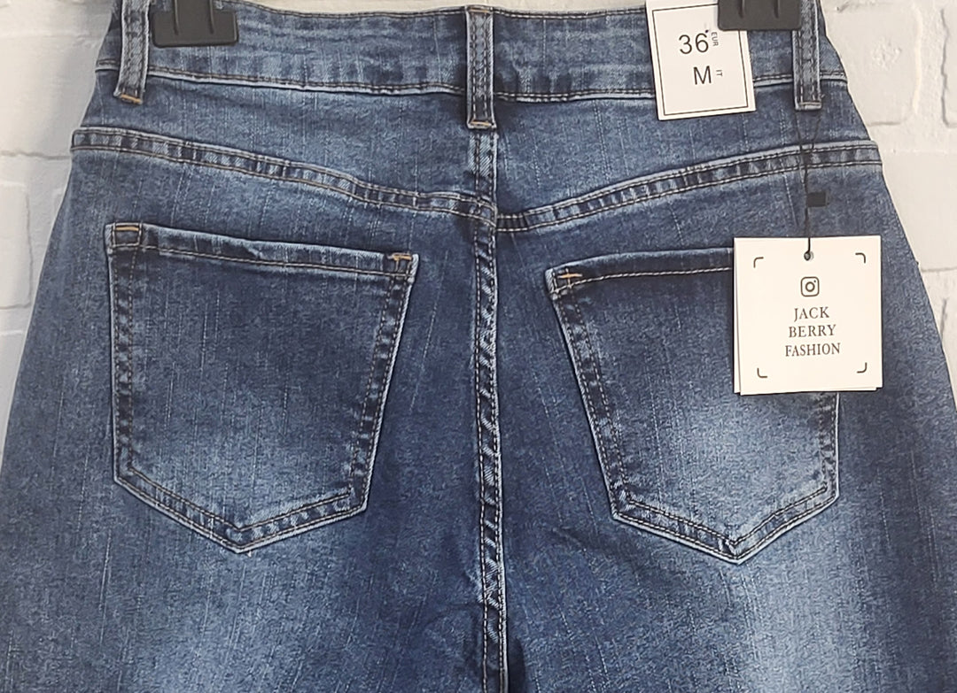 Jack Berry Sparkly Wide Leg Jeans