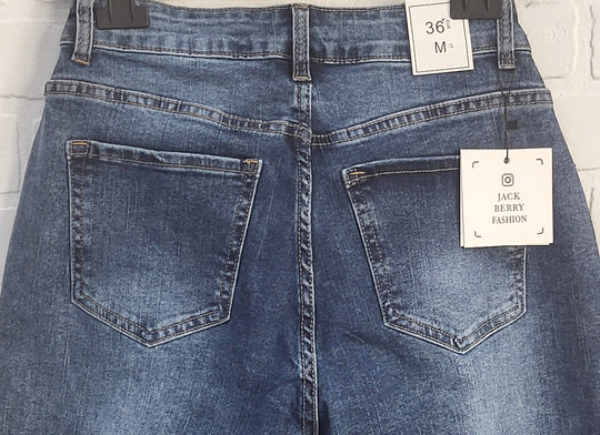 Jack Berry Sparkly Wide Leg Jeans