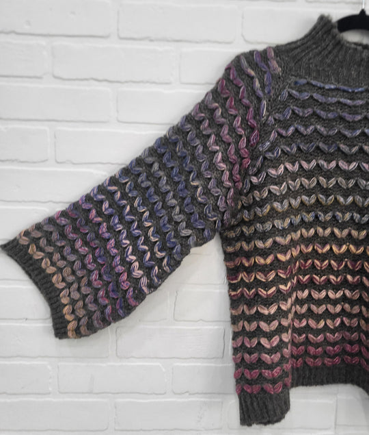 Aurora Drift Knit Sweater