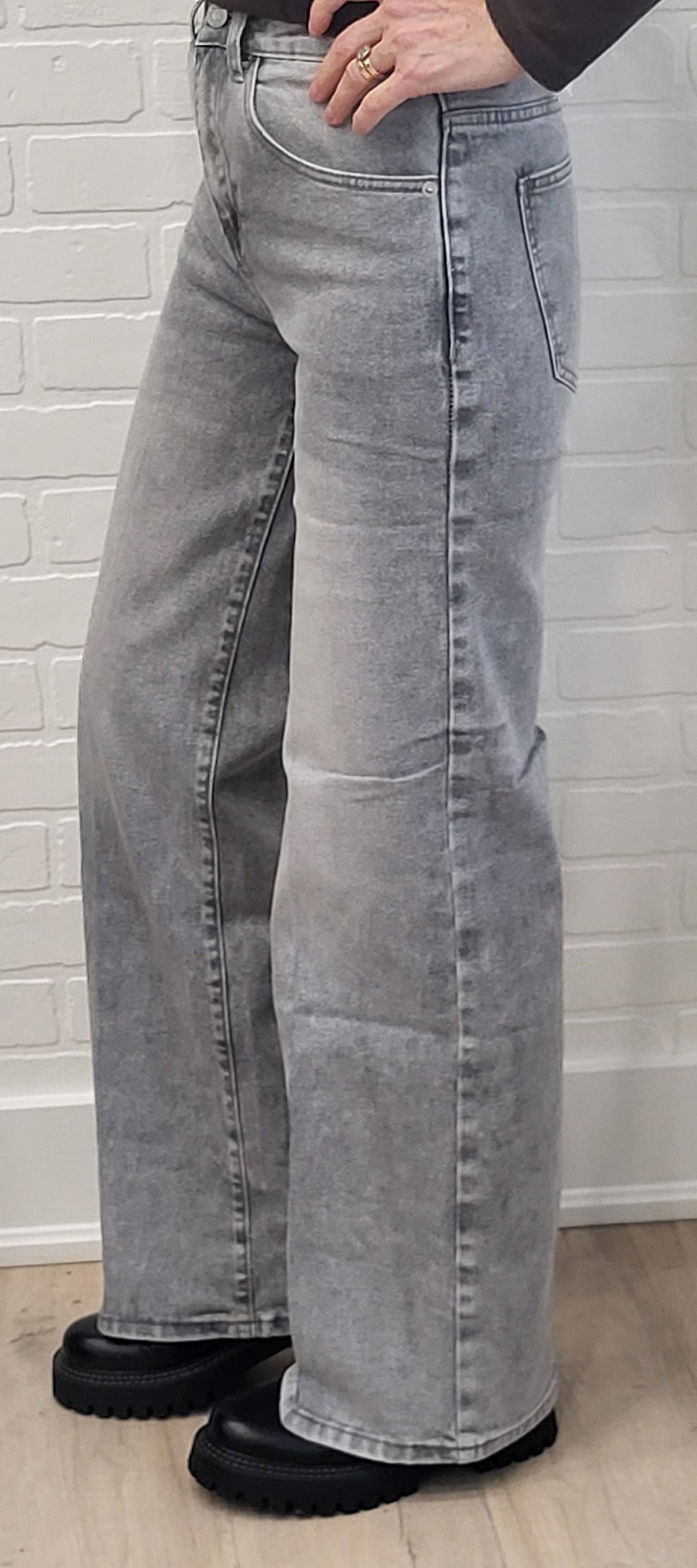 Kate Denim Wide Leg Full Lenght