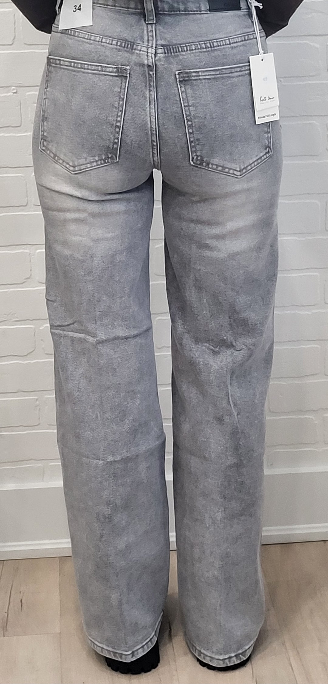 Kate Denim Wide Leg Full Lenght