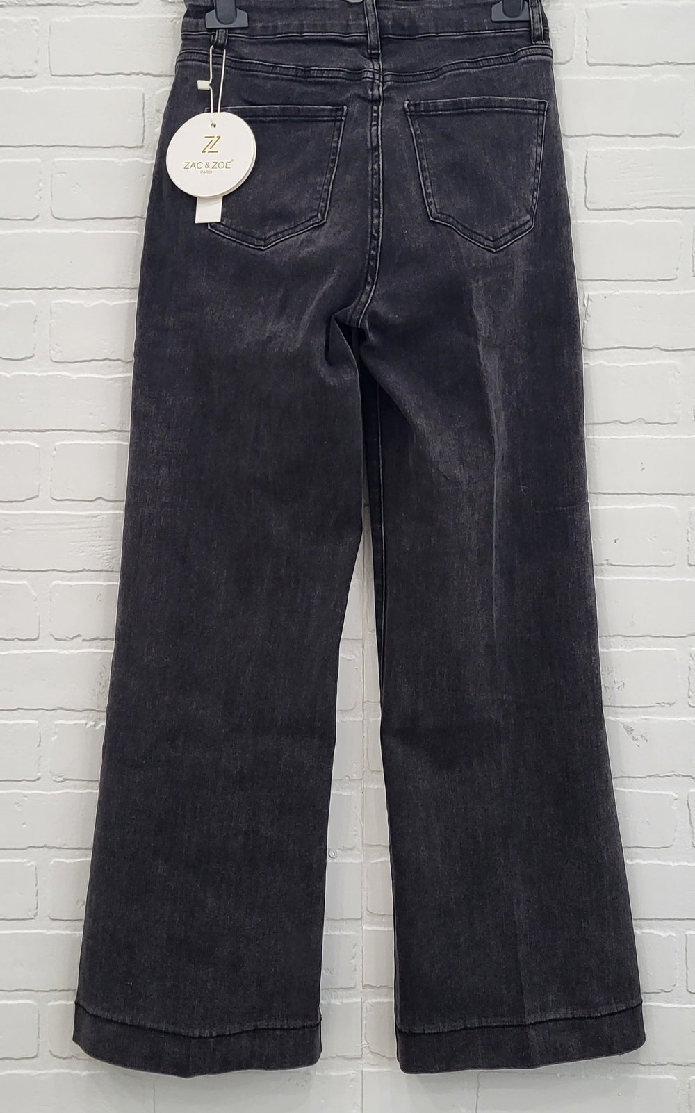 Zac & Zoe Cropped Black Jeans