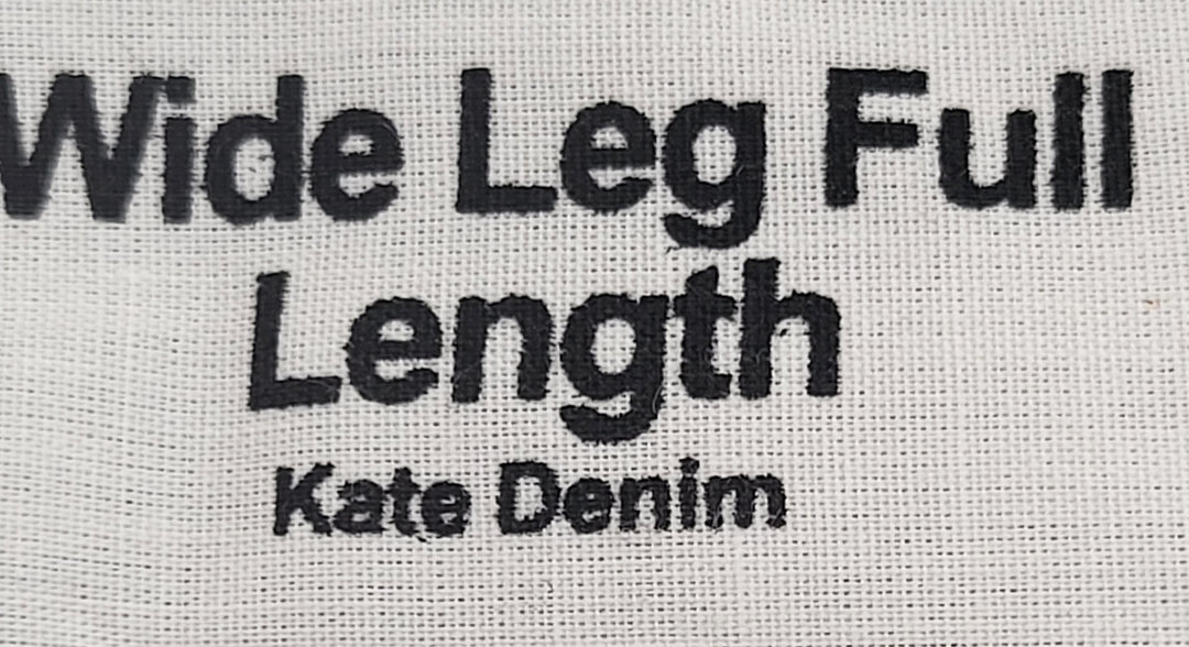 Kate Denim Wide Leg Full Lenght