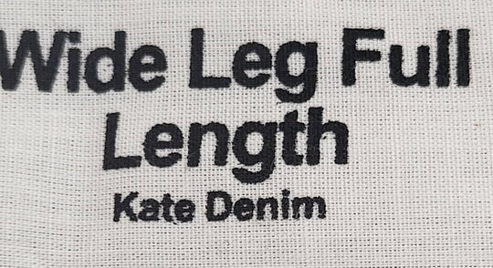Kate Denim Wide Leg Full Lenght