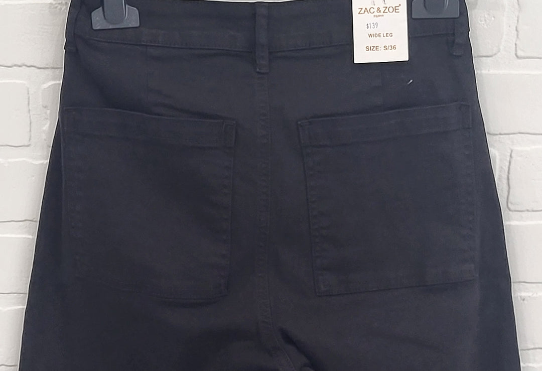 Zac & Zoe Raw Hem Jeans (Available in Black)