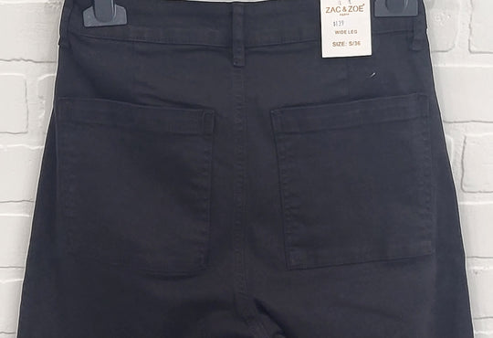 Zac & Zoe Raw Hem Jeans (Available in Black)