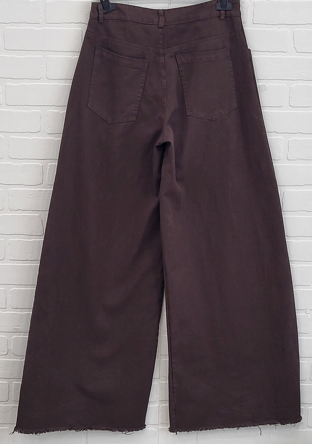Mihos Wide Leg Pants Raw Bottom