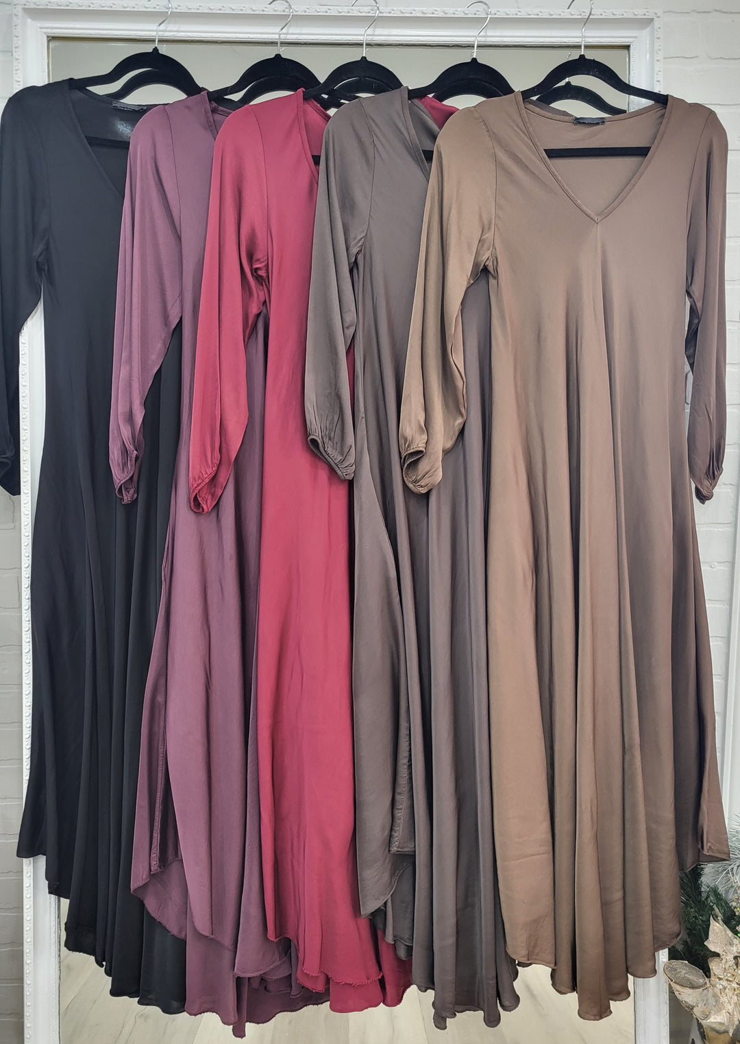 Belle Timeless Satin Dress