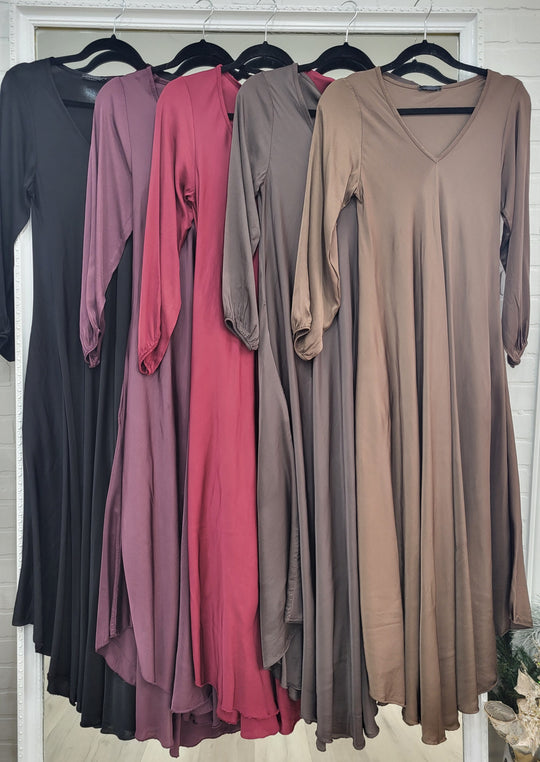 Belle Timeless Satin Dress