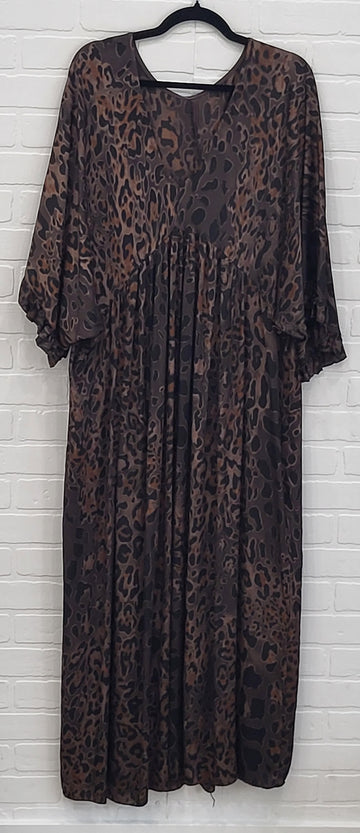Boho Animal Print Dress