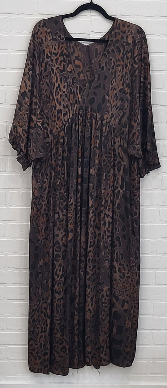 Boho Animal Print Dress