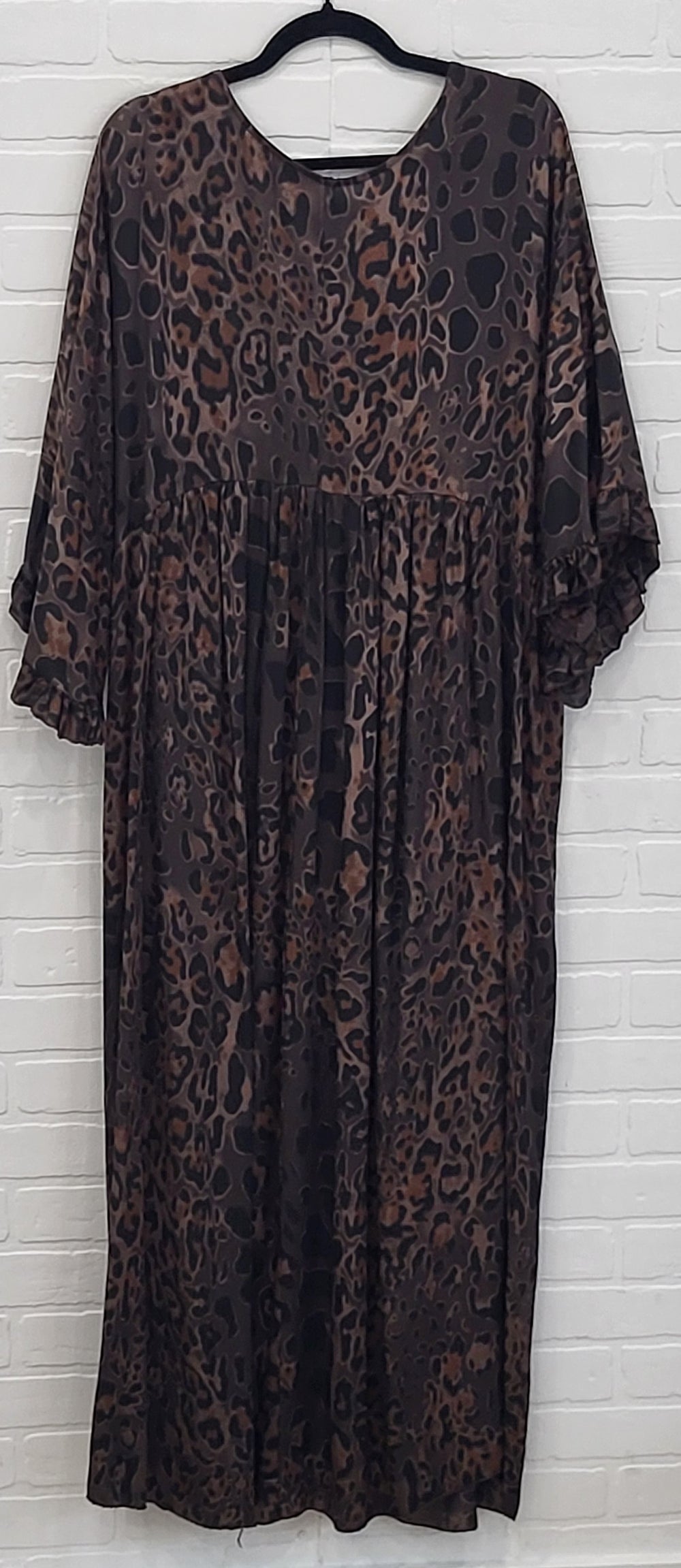 Boho Animal Print Dress