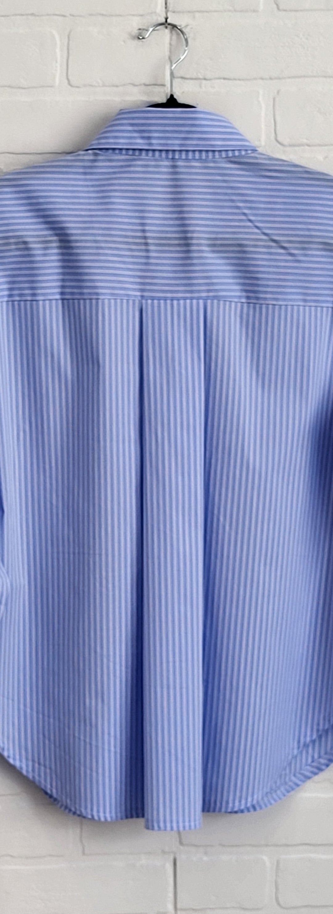 Portofino Blue Stripe Cotton Shirt