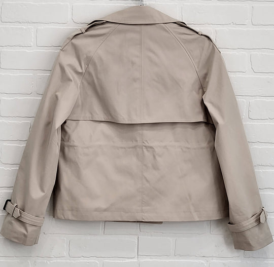 Bludeisie Cropped Trench Jacket