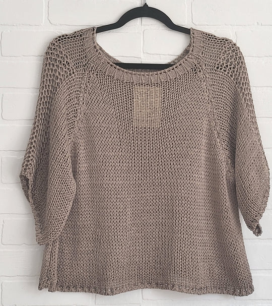 Toscana Air Knit Cotton Top