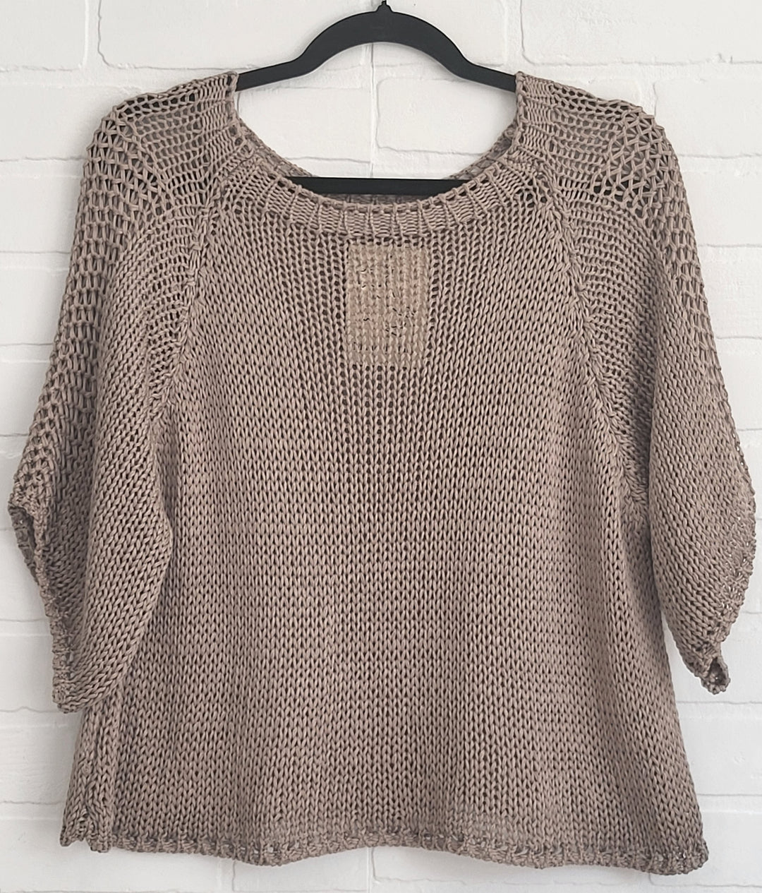 Toscana Air Knit Cotton Top