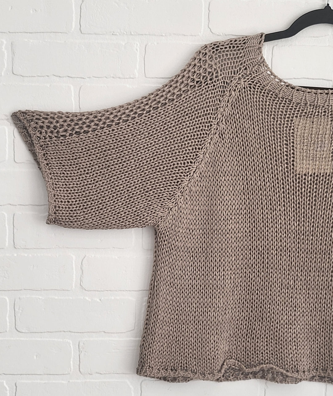 Toscana Air Knit Cotton Top