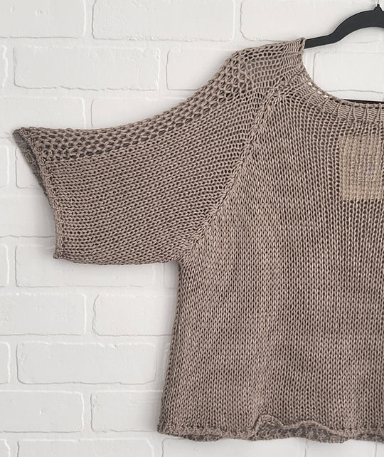 Toscana Air Knit Cotton Top