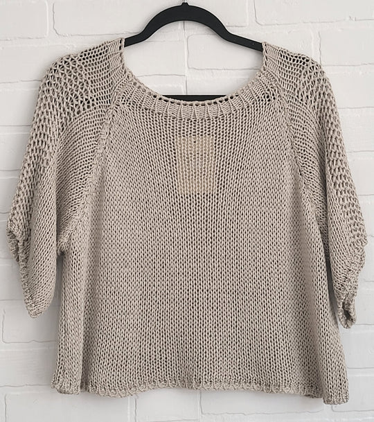 Toscana Air Knit Cotton Top