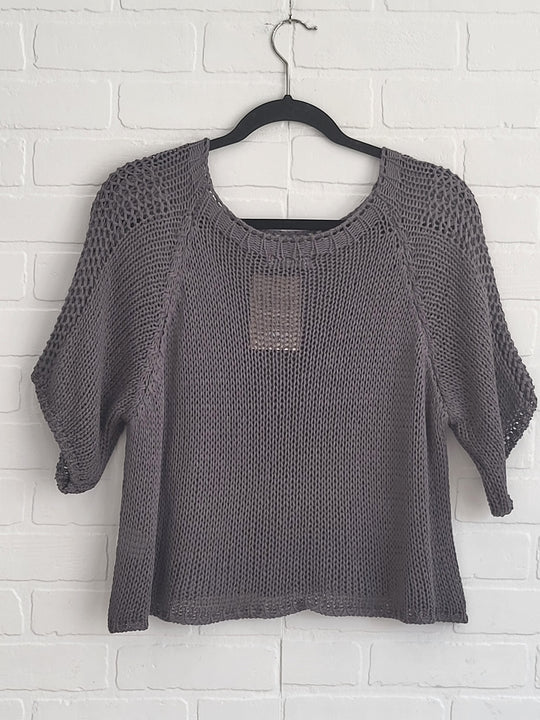 Toscana Air Knit Cotton Top