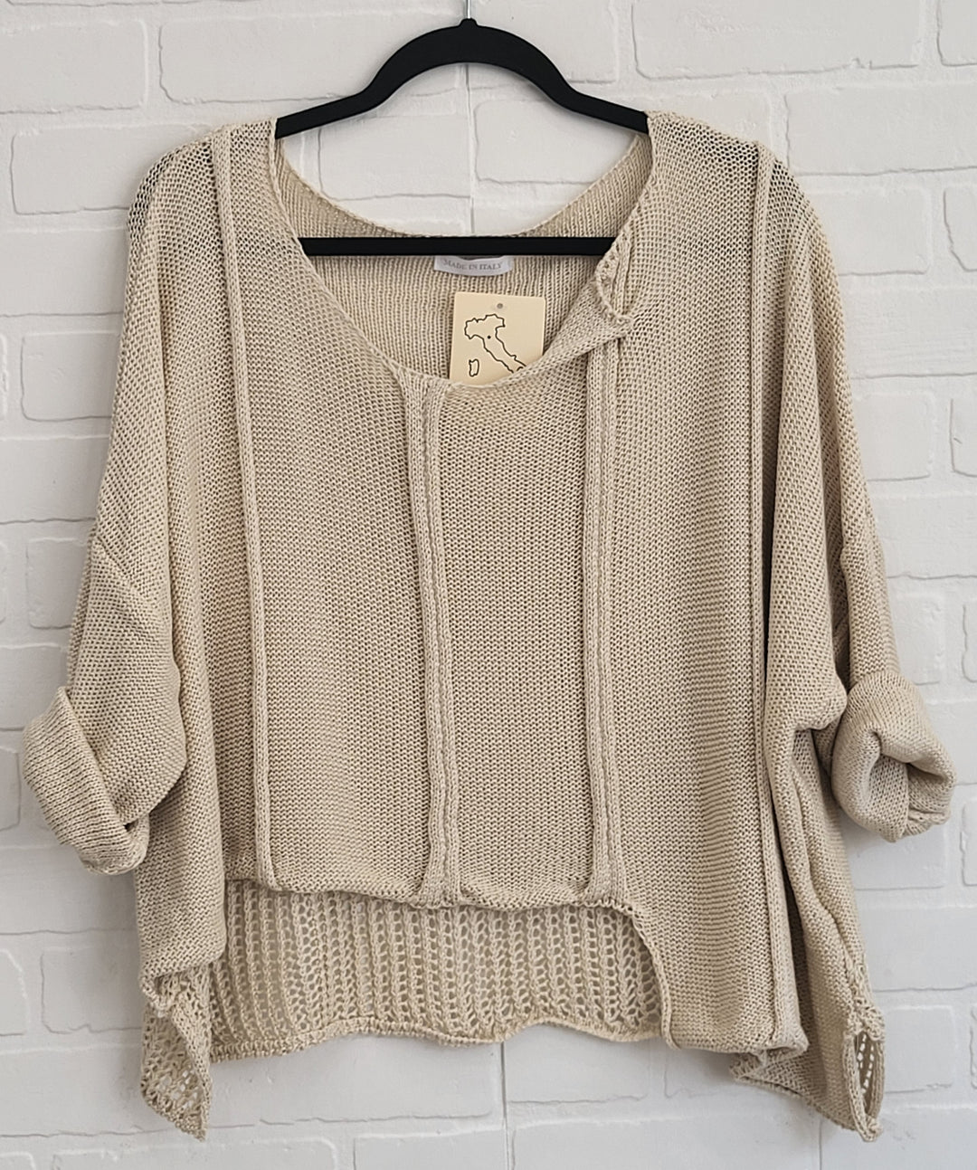 Toscana Asymmetry Cotton Knit