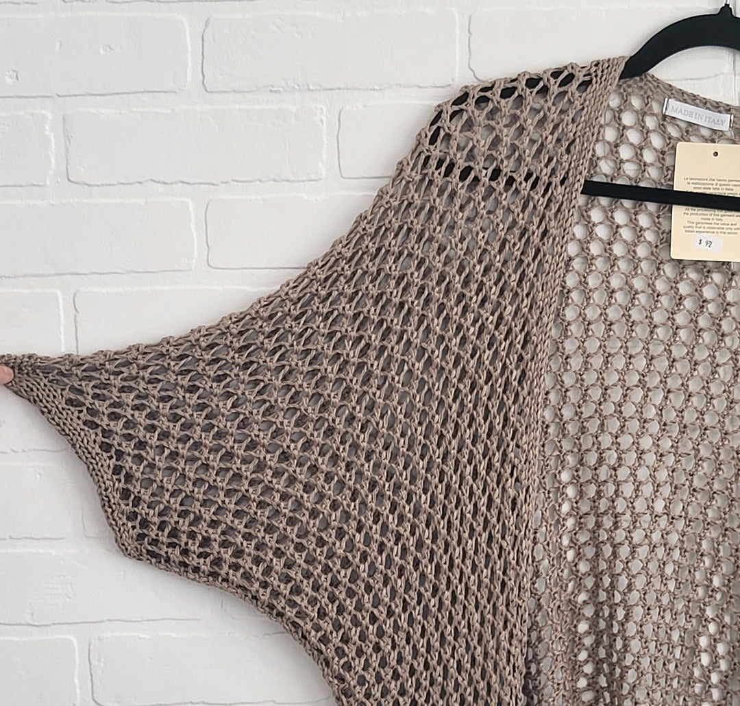 Toscana Open-Knit Cardigan