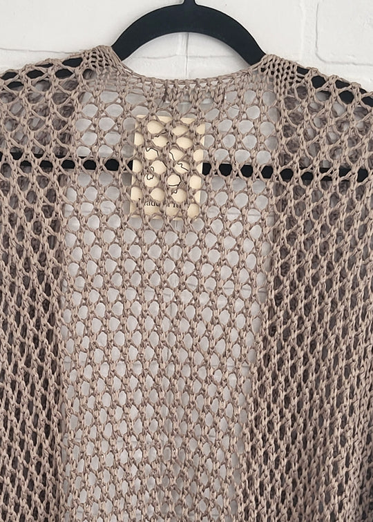 Toscana Open-Knit Cardigan