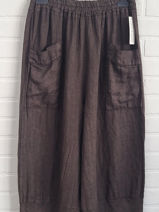 Linen Tulip Pants