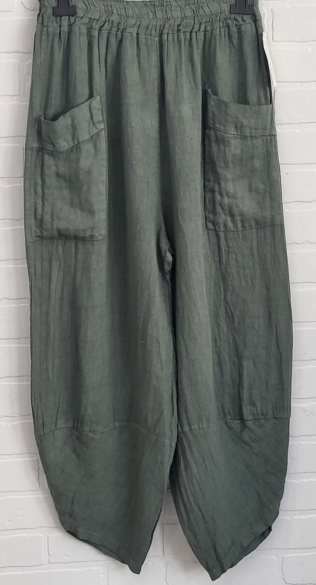Linen Tulip Pants