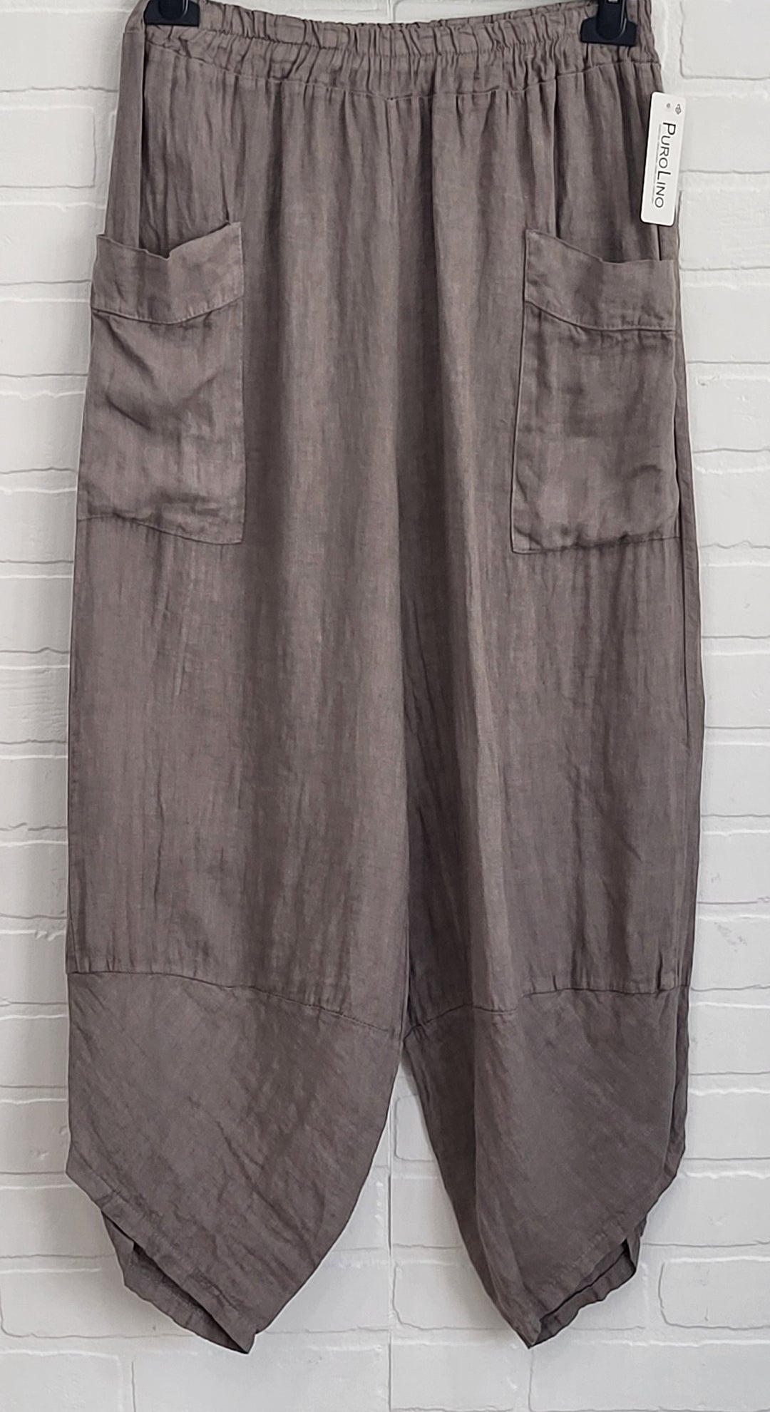 Linen Tulip Pants