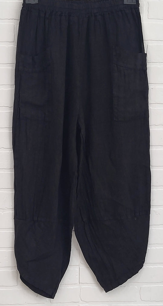 Linen Tulip Pants