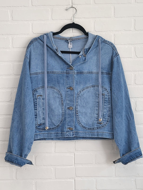 Zosia Denim Hoodie