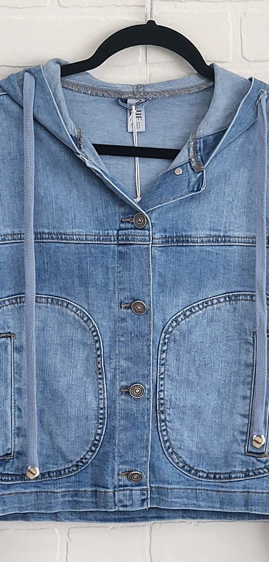 Zosia Denim Hoodie