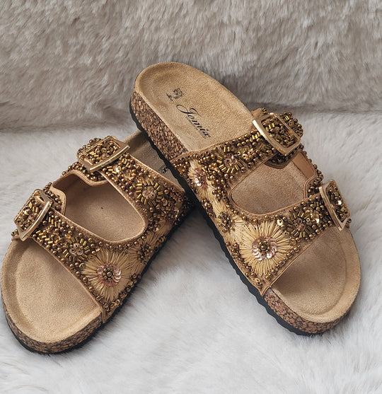 Cork Slip on sandal